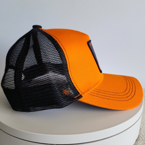 DRAGONBALL Z Goku Goten Fushion Orange Trucker Hat DRAGON BALL Z Cap - Picture 6 of 8